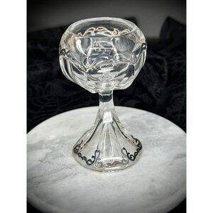 Rose Bowl Maker unknown with silver overlay